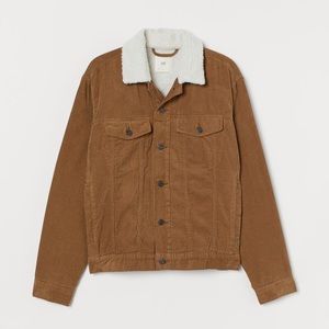 Brown H&M corduroy